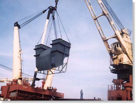 Cargo for electricity generation project